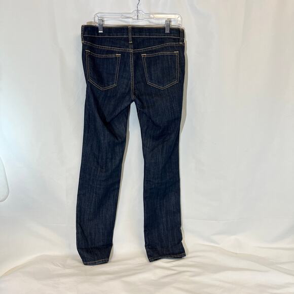 Old Navy The Diva Jeans Womens Size 8 Regular Blue Dark Wash Boot Cut Low Rise - Picture 14 of 16